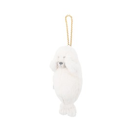 LIV HEART 97123-12 Ribuhahato Reel Mascot, Kubinekko Seal (Total Length: Approx. 5.7 inches (14.5 cm)), Key Chain, Key Chain