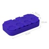 kwmobile Coin Box for Euro Coins - 8 Compartments from