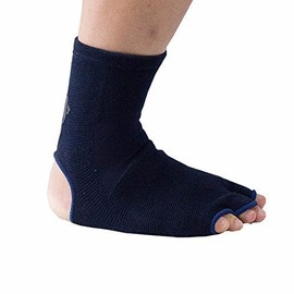 Supporter Kendo Ankle, Achilles Tendon Guard (Base Canvas Made) (LL (29 cm Round)) (Right)