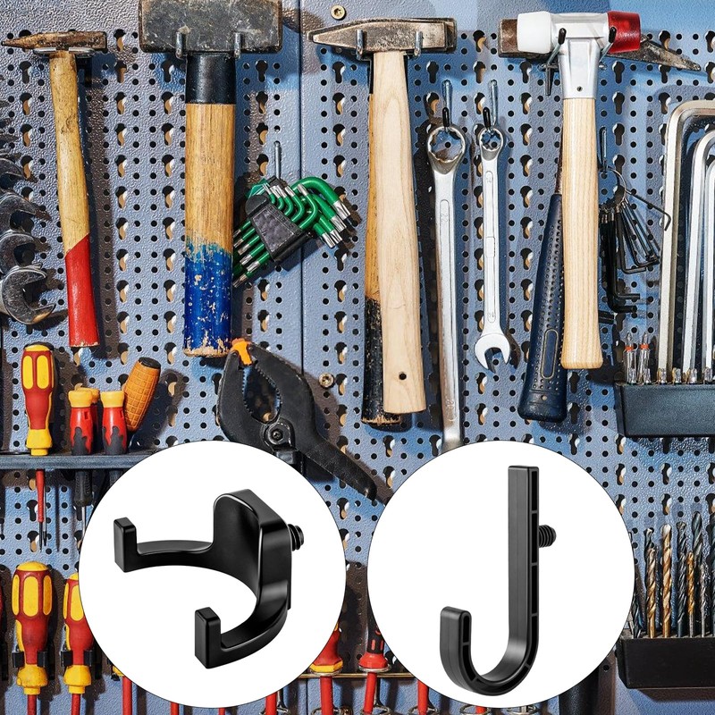 YSSPPOY 6 Packs Storage Shed Hooks Compatible with Suncast/Craftsman Shed,