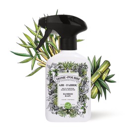 Home-Pourri Air + Fabric Multi-Purpose Odor Eliminator, Bamboo Rain, 11 Fl Oz - Jasmine, Bamboo and Fresh Grass