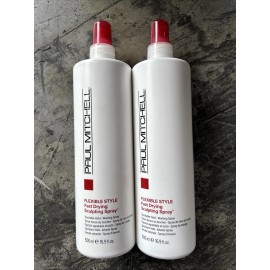 Paul Mitchell Flexible Style Fast Drying Sculpting Spray  16.9 OZ PACK OF 2