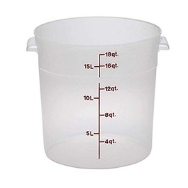 Cambro Round Polypropylene Food Storage Container