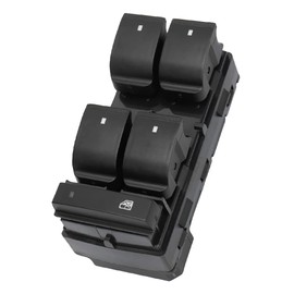 Driver Side Master Power Window Control Switch for 2007-2016 GMC Acadia 07 08 09 10 11 12 13 14 15 16, Front Door Lock Window Controller Master Switch 20945224