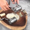 Stainless Steel Rotary Grater, Kitchen Tools Hand Crank Shredder Butter