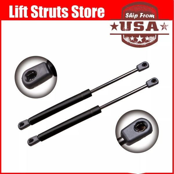 BOXI Qty2 Rear Window Glass Lift Support Strut Gas Spring