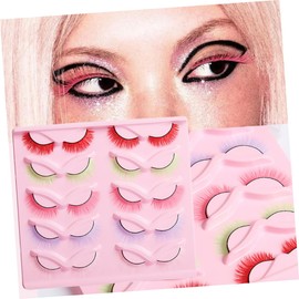 Beavorty False Eyelashes 10 Pairs for Women Girls Natural Look Fake Lashes Kit for Makeup