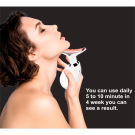 Face and Neck Tool, Gentle Beauty Roller for Daily Skincare Routine, Facial Roller for Smooth & Skin, White(Colour)