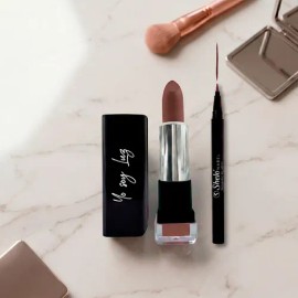 Labial Natural Mate Hidratante En Barra + Brillo Shelo