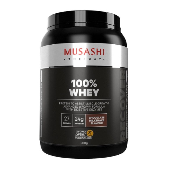 Musashi 100% Whey Chocolate Milkshake - 2Kg