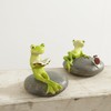 Kawada Boeki Figurine Reading Frog 1202PKC014