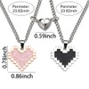 Matching Necklaces for Couples Heart Gifts for Couple Birthday Valentines