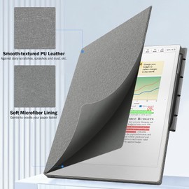 MoKo Case for Remarkable Paper Pro 11.8" 2024, Ultra-Thin Lightweight Magnetic Case with Wide Pen Protective Clasp, Auto Sleep/Wake for Remarkable Pro 11.8", Denim Gray