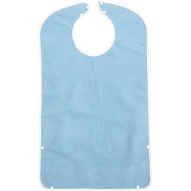 Ipetboom Babero para Adultos Mayores y Reutilizable de Toalla de Fibra de Bambú, Protector de Ropa Cómodo para Personas Postradas y Cuidado Diario