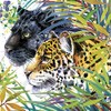20 Napkins Wild Predators Jungle Jungle Leopard Panther 33 x 33 cm
