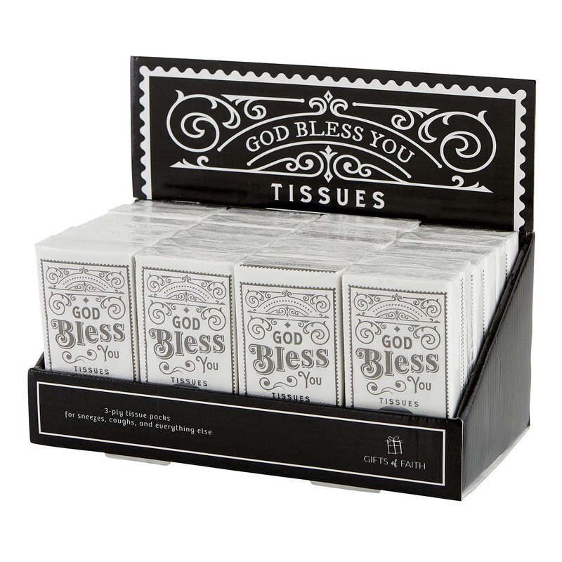 Creative Brands Faithworks - Travel Size Pocket Tissue Packs; 24-Count,