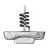 Spro Zinc Screw-In Softbait Weights - 3 Bait Weights, Weight: