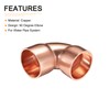 DTGN 1-inch(Inner Diameter) 90 Degree Copper Pipe Fitting - Good