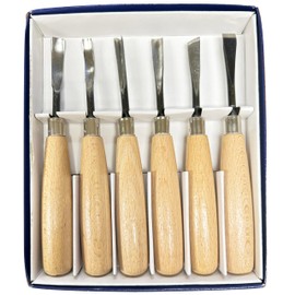 National Artcraft 6-Piece Beginner Wood Carvers Tool Set