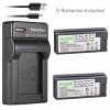 For Sony NP-FC11 Battery & Slim Charger for Sony Cyber-shot