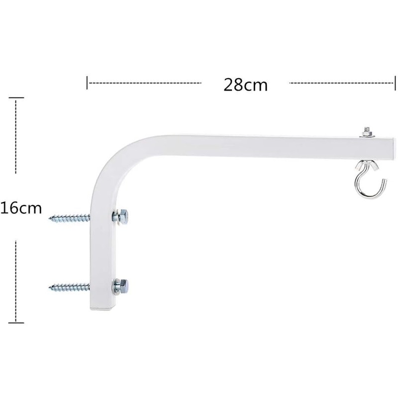 Projector Screen Wall Mount Bracket with 30kg Load Capacity |