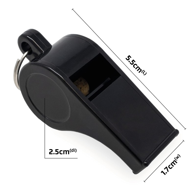 55 Sport 120dB Loud Referee Whistle & Lanyard for Football,