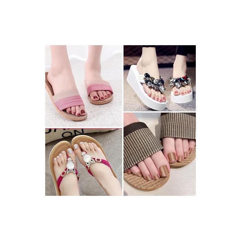 22Tip Pegatinas Brillantes para Uñas de los Pies