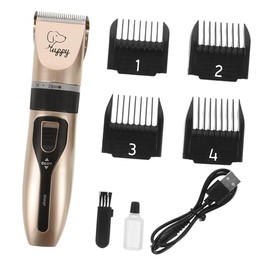 Mikinona 1set Electric Haircutting Clippers Boy Girl Adults Portable Rechargeable Electric Shears Kit Professional Hair Styling Tools Ceramic Blades for Home Use Golden