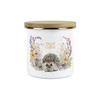 Purely Home Floral Hedgehog Decaf Coffee Storage Canister - Pretty