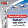 Bell Automotive 22-1-46455-8 Die-Cut Design License Plate Frame, Corrosion Resistant,