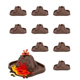 JINKEYULV Volcano Science Kit 10 Pcs - DIY Demonstration Model & Fairy Garden Decoration