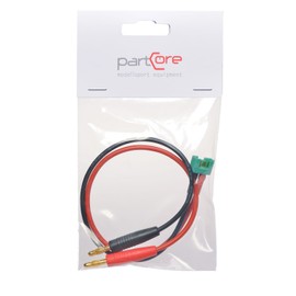 partCore Hochstrom Ladekabel Goldkontakt MPX für Multiplex