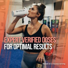 Lion ALPHA LION Super Human Core Pre Workout Powder with Creatine - Alpha Punch 30srv