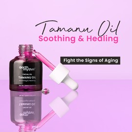 Earth Rhythm Tamanu Face Oil for Soothing & Healing | Helps with inflammation, Fights Acne & Scars, Help Fade Fine lines & Wrinkles, Men & Women - 20ml