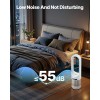 Tower Fan with 80-degree Cold Air 8-Speed Oscillating 8H Timer