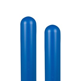 Innoplast BollardGard 7" x 72" 2-Pack Round Top Bollard Cover (Blue no Tape)