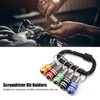 5pcs Key Chain Screwdriver Bit Holder Aluminum Alloy Wera Screwdriver