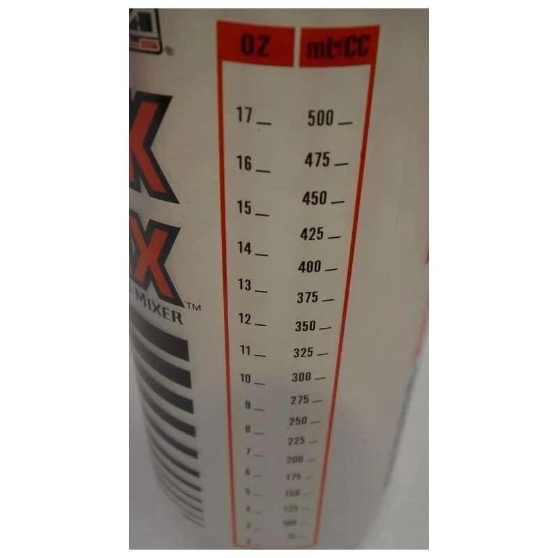Maxima Quick Mix 2 Stroke Ratio Measuring Bottle With 16oz