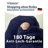 Vitasox Unisex Support Knee Socks Plain (Reise-und Stützkniestrümpfe) - 6