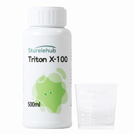 Sturelehub Triton X-100, 500ml, Laboratory Cleaning Detergent, Triton X-100 Surfactant, Laboratories Triton X-100 solution, DIY Record Cleaning Solution