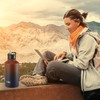 HASLE OUTFITTERS Half Gallon Insulated Water Bottles 64 oz, Stainless