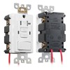 Baomain 2PCS GFCI Outlet with Switch, 20A 125VAC 60Hz, Tamper