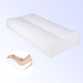 FOXUTEL Knee Pillow for Side Sleepers, 5" Leg Pillow for Side Sleeping, Knee Pillow for Between Knees While Sleeping, 100% Cotton Between Leg Pillow for Side Sleepers