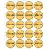 Cheese Sticker, 1inch 500pcs Round Cheese Food Packaging Stickers