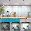 wobsion Under-Cabinet Light, Dimmable, Under-Unit Light with Sensor, LED Strip