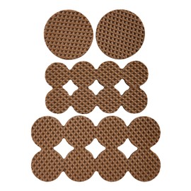 Scotch Gripping Pads, 36 Pcs, Assorted Sizes 3/4", 1" & 1.5" inch Round Pads, Self-Adhesive, Stabilizes Appliances on Floors and Tabletops, Textured Pads Deliver Reliable Traction (SP941-NA)