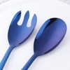 Bisda 2-Piece Salad Serving Set Include Spoon Fork 12 inch,
