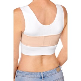Amoena Anatomical Breast Compression Belt for use with Post Breast Surgery Bras & Lymphatic Compression Bras Rose Nude Size 40