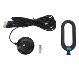 RV TV Antenna Support 4K 8K 1080P 250 Miles Signal Range Amplified HDTV Antenna for Campervans Car Vans 5m / 16.4ft