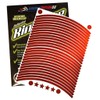 customTAYLOR33 Red High Intensity Grade Reflective Copyrighted Safety Rim Tapes